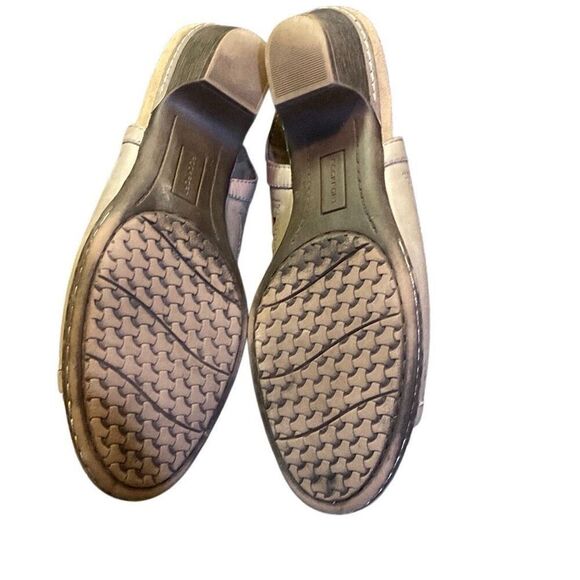 Rockport Cobb Hill Abbott Hi Vamp Yellow Leather Slingback Sandal size 10 N - Picture 2 of 6